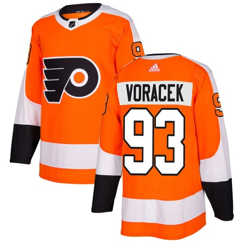 Herren Philadelphia Flyers Eishockey Trikot Jakub Voracek #93 Authentic Orange Heim